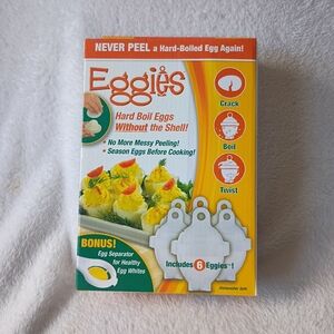 Eggies Hard Boil Egg Cooker Set